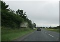NZ4308 : Road  signs  on  A67  toward  Kirklevington by Martin Dawes