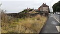 Parapet of railway tunnel and #129 London Road