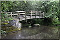 Footbridge over a side channel of the River Nadder