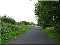 Minor road near Hillhead of Burghill