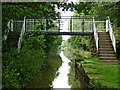 Billy Tights Footbridge near Congleton in Cheshire