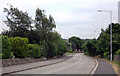 The A711 near Castledykes Road, Kirkcudbright