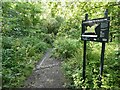 SD6411 : Entrance to Bridge Street Horwich Local Nature Reserve by Oliver Dixon