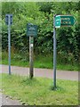 SE3715 : Peak & Northern Footpaths Society sign #364 by Graham Hogg
