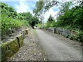 Former lock on the abandoned Barnsley Canal