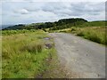 Country road above Blaenavon