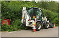 JCB near the A381