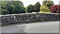 View over west parapet of Arncliffe Bridge