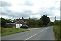 Former railway crossing over Lowmoor Road