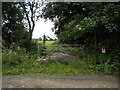 Obstructed gate off Fenwick Lane, Askern