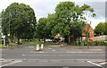 Shenley Hill at the junction of Shenley Fields Road