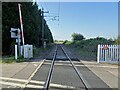 TF6113 : St. German's railway station (site), Norfolk by Nigel Thompson