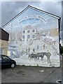 Golden Jubilee mural - Brynmawr