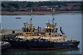 SU4209 : Southampton : Port of Southampton - Svitzer Tugs by Lewis Clarke