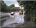 Flooded road