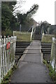 Level crossing south of Otford Station