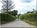 Road from A390 to west side of Merrymeet