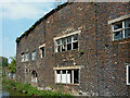 Derelict canalside pottery at Longport, Stoke-on-Trent