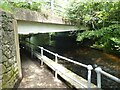 Pedestrian underpass by River Bovey