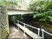 SX8178 : Pedestrian underpass by River Bovey by David Smith