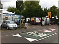 Bad Boys burger van at the Chana Car Centre, Ash Green