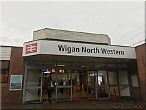 SD5805 : Wigan North Western railway station  by Daniel Parks