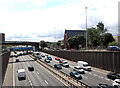 The M8 seen from St. Vincent Street, Glasgow