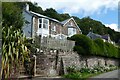 Houses with a view, near Weare Giffard bridge