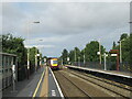 SJ7905 : Cosford Station looking towards Shrewsbury by Roy Hughes