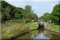 Canal at Meaford Locks near Stone, Staffordshire