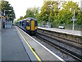 A train at Halling Railway Station