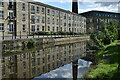 Canalside housing at Britannia Wharf, Bingley