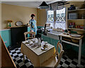 NY0078 : Second World War Kitchen at Dumfries Aviation Museum by David Dixon