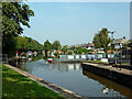 Hard to starboard! Etruria Junction, Stoke-on-Trent