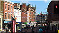 Derby - View North along Cornmarket