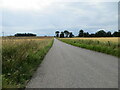 Road (B9120) approaching Lauriston