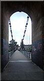 NS5864 : South Portland Street Suspension Bridge, Glasgow by habiloid