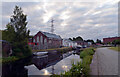 The Glasgow Branch of The Forth and Clyde Canal approaching Applecross Street Basin