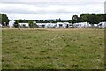 SO7842 : Campervans on Three Counties Showground by Philip Halling