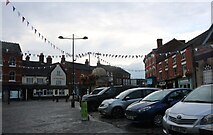SK0933 : Market Place, Uttoxeter by David Howard