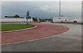 New roundabout on Derby Road, Hatton