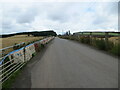 Track giving access to Waulkmill Quarry