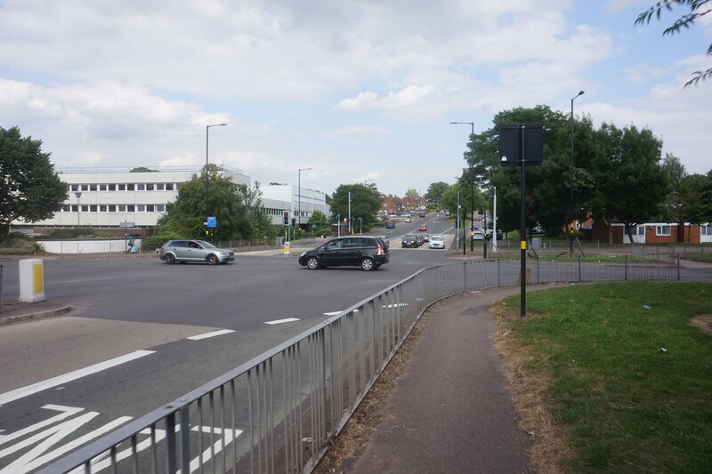 Station Road at Bordesley Green Road... © Ian S :: Geograph Britain and ...