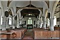 TQ9928 : Snargate, St. Dunstan's Church: c13th nave by Michael Garlick