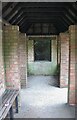 Bus shelter at the Wingrave Crossroads