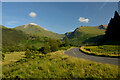 NN1369 : The Glen Nevis Road on a Summer Evening, Scotland by Andrew Tryon