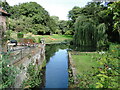 Oakley old watermill tail-race and millpond