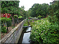 Barbourne Brook in Gheluvelt Park, Worcester