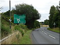 A44 approaching roundabout, Worcester