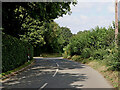 Trimpley Lane south of Shatterford, Worcestershire